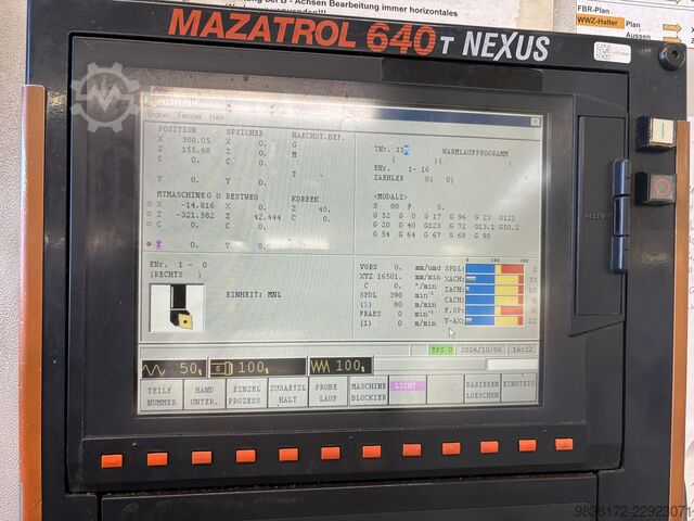 Tornio CNC MAZAK QUICK TURN NEXUS 250 MY