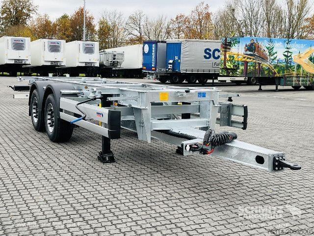 Swap chassis trailer Schmitz Cargobull Zentralachsanhänger Wechselfahrgestell Standard