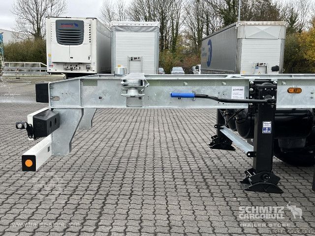 Swap chassis trailer Schmitz Cargobull Zentralachsanhänger Wechselfahrgestell Standard
