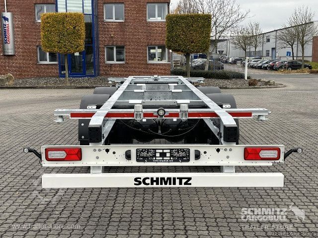 Swap chassis trailer Schmitz Cargobull Zentralachsanhänger Wechselfahrgestell Standard