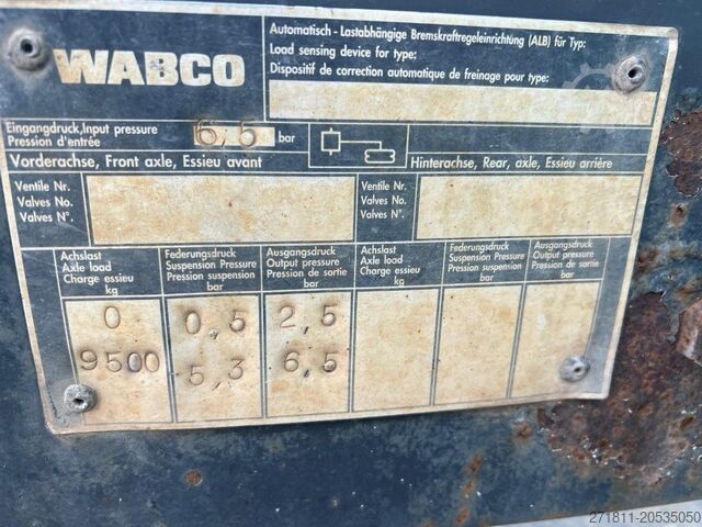 Remorque à bras amovible  RIMORCHIO USATO ROAGNA SCARRABILE