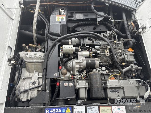 Reefer semitrailer Schmitz Cargobull Semitrailer Reefer Standard divu klāju