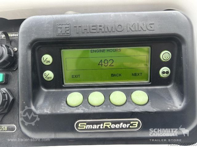 Reefer semitrailer Schmitz Cargobull Semitrailer Reefer Standard divu klāju