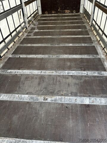 Wissellaadbak met platform & dekzeil Krone Jumbo 3m Innenhöhe Hubdach Edscha