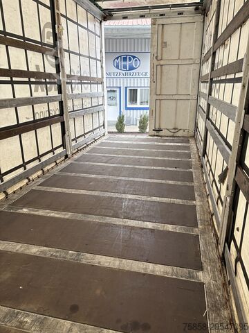 Wissellaadbak met platform & dekzeil Krone Jumbo 3m Innenhöhe Hubdach Edscha