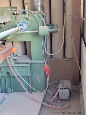 Langbandschleifmaschine Johansen T 85 PNEUMA