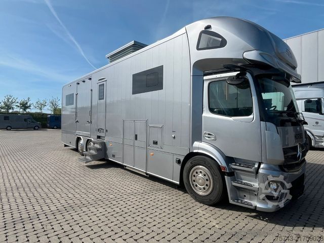 Camion pour bétail MERCEDES-BENZ ACTROS S  2640 STX  . POP-OUT, Pop-Up, 7 Pferde