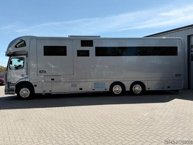 Camion pour bétail MERCEDES-BENZ ACTROS S  2640 STX  . POP-OUT, Pop-Up, 7 Pferde