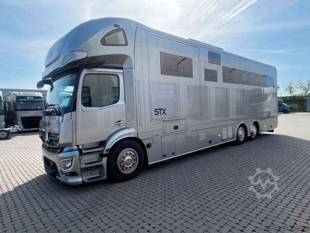 Camion pour bétail MERCEDES-BENZ ACTROS S  2640 STX  . POP-OUT, Pop-Up, 7 Pferde