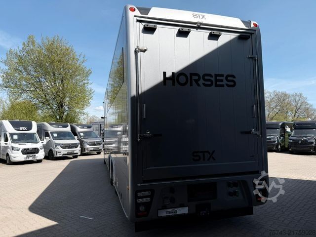 Camion pour bétail MERCEDES-BENZ ACTROS S  2640 STX  . POP-OUT, Pop-Up, 7 Pferde