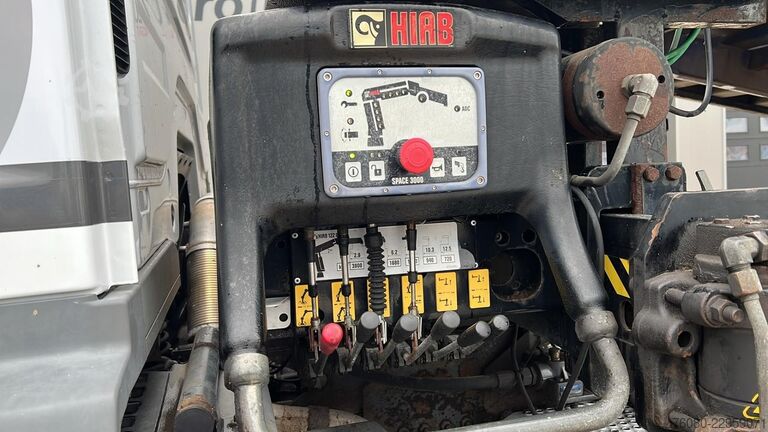 Kipper met kraan Mercedes-Benz Axor 1828 (BELGIAN TRUCK / HIAB 122 E / MANUAL ...