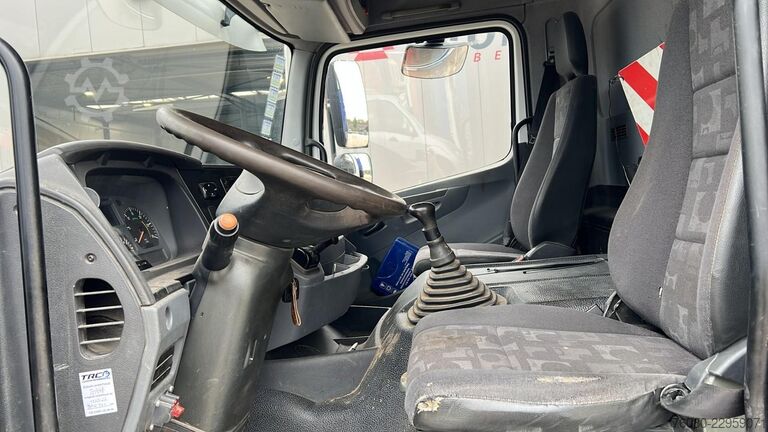 Kipper met kraan Mercedes-Benz Axor 1828 (BELGIAN TRUCK / HIAB 122 E / MANUAL ...