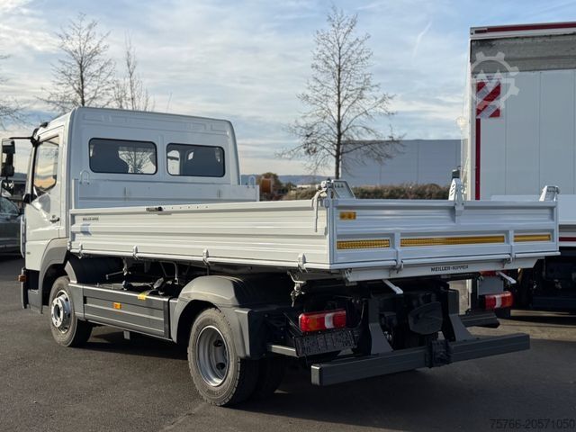 Driezijdige kipper bestelwagen MERCEDES-BENZ ATEGO 818 / 2 x AHK / ORIGINAL KM !
