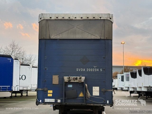Semi-reboque aberto com lona Schmitz Cargobull Curtainsider Mega