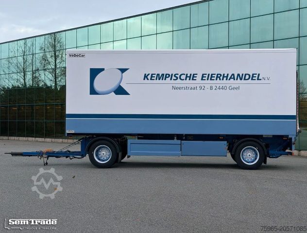 Koffer aanhanger Groenewegen DRA-10-10-2 VéDéCar ISOLATED BOX BPW