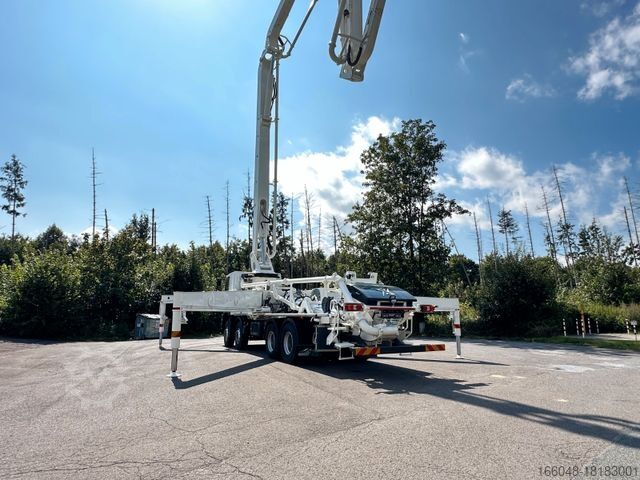 Betonmixer vrachtwagen MERCEDES-BENZ Arocs 5 4142 8x4 SWAN TSP 47-5 160RZ ( 47m )