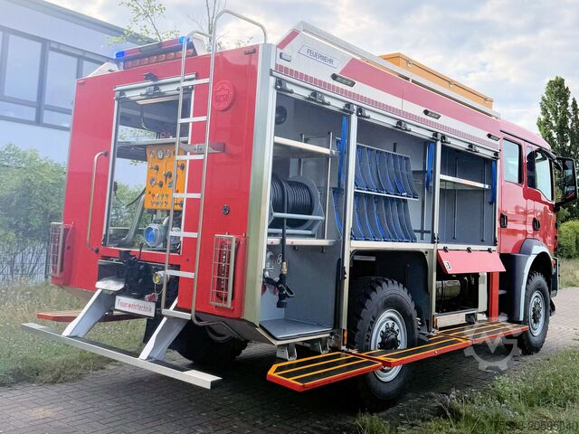 Brandbil tankvogn med firehjulstræk (TLF) MAN TGM 13.290 TLF 3000 Allrad 4000 l Wasser