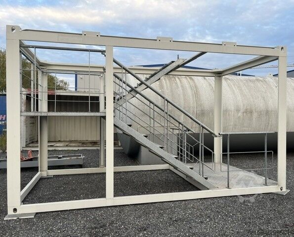Container trappecontainer 16ft Treppencontainer CONTAINEX Containertreppe