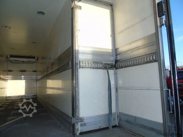 Kølet/frosset transport Scania P230 + carrier supra 950 + euro 5 + lift