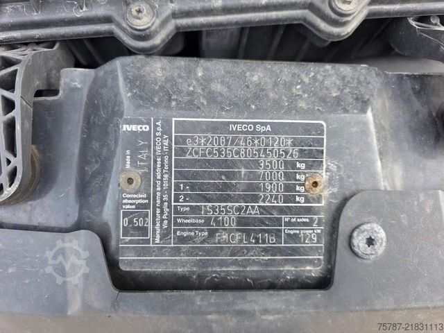 Βαν με ψηλή οροφή IVECO 35-180 Maxi lang & hoch, SAHK, Klima, Kamera