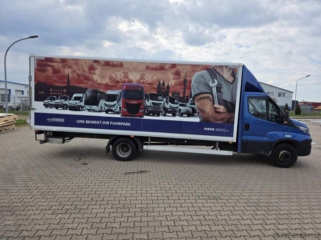 Sandučar IVECO 72-210 KJoffer mit Ladebordwand,AHK, Blatt/ Luft