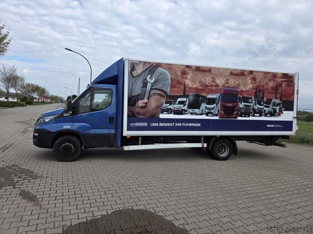 Sandučar IVECO 72-210 KJoffer mit Ladebordwand,AHK, Blatt/ Luft