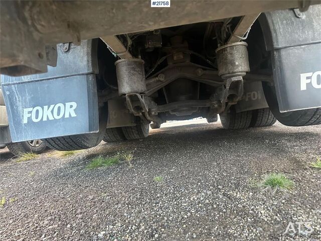 Kyld/fryst transport Volvo FM450 box truck 6x2 w/ full side opening, 2 zone u