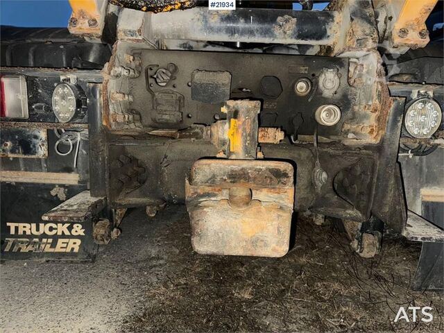 Avfallsbil MAN TGA 28.410 6x2 Snowplow-Equipped Tipper Truck – Re