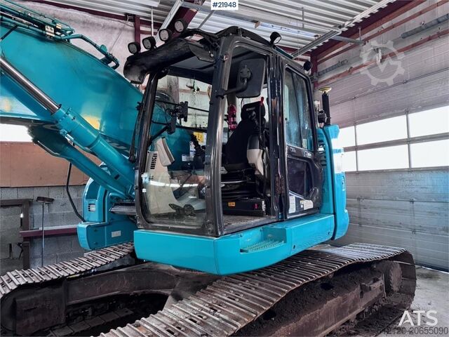 Grävmaskin med larvband Kobelco SK270 SRLC-5E w/ Bucket and GPS. Certified!