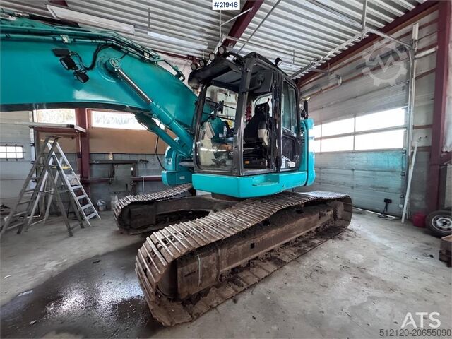 Grävmaskin med larvband Kobelco SK270 SRLC-5E w/ Bucket and GPS. Certified!