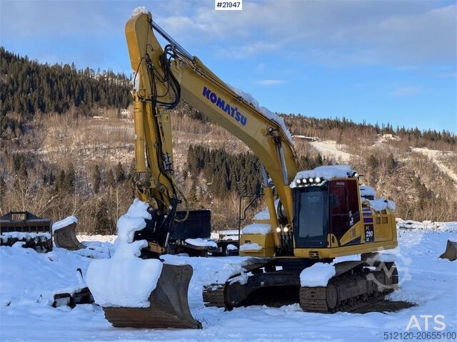 Grävmaskin med larvband Komatsu PC290 LC-11E0 with GPS