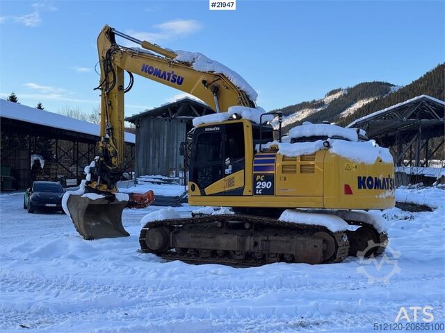 Grävmaskin med larvband Komatsu PC290 LC-11E0 with GPS