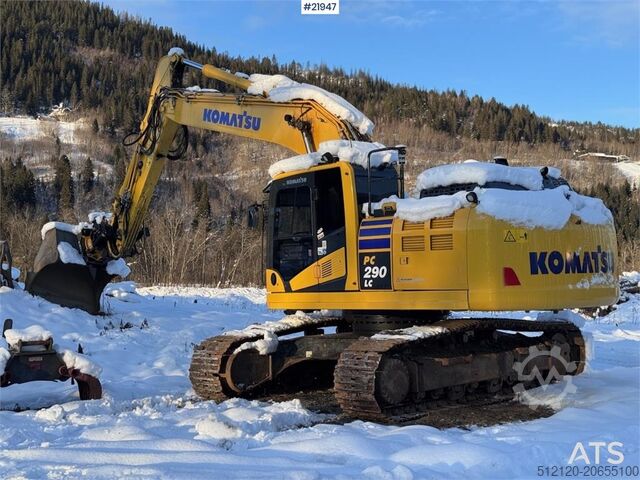Grävmaskin med larvband Komatsu PC290 LC-11E0 with GPS