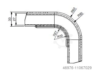 Hoekverbinding Fase ligger Lager SSI Schäfer/ 90°/ für CS Sigmaprofil: 300 mm