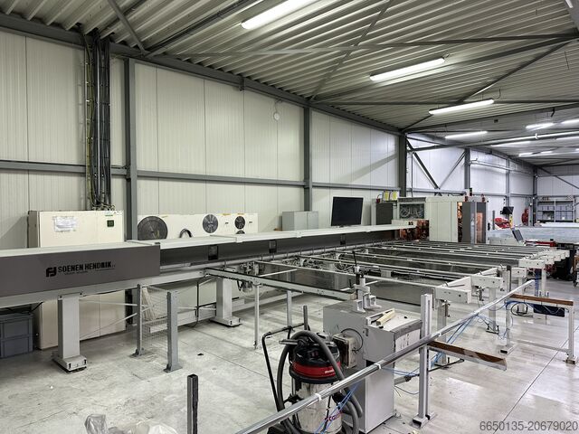 Centru de prelucrare orizontal SOENEN HENDRIK DEM Alu