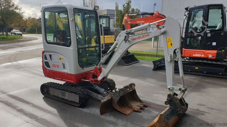 Mini ekskavatör Takeuchi TB216
