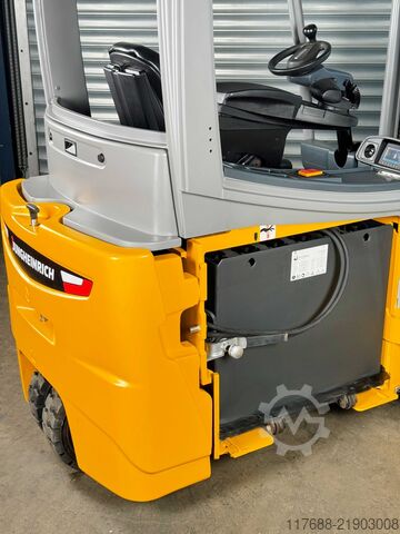 Elettrico a 3 ruote Jungheinrich EFG 216k - Service Neu - Triplex - Batterie 80%