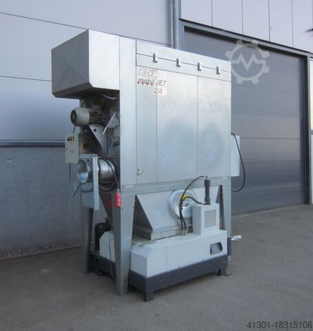 Schone luchtafzuigsysteem met brikettenpers AL-KO