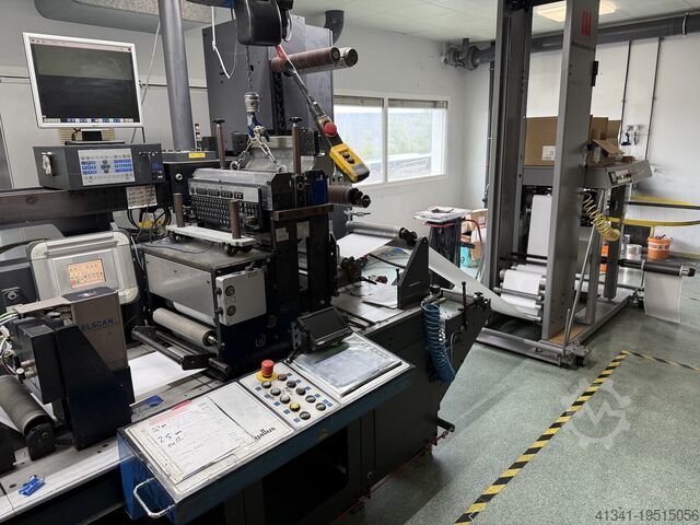 Fleksografska mašina za štampu Gallus EM 340-6 UV Flexo + Screen Printing Unit