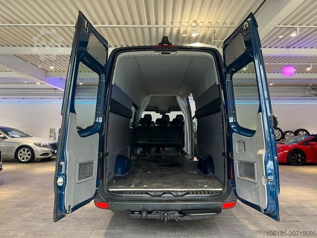 Højt tag varevogn MERCEDES-BENZ Sprinter 316 CDI Maxi Mixto*6-Sitzer*AHK=3500KG*