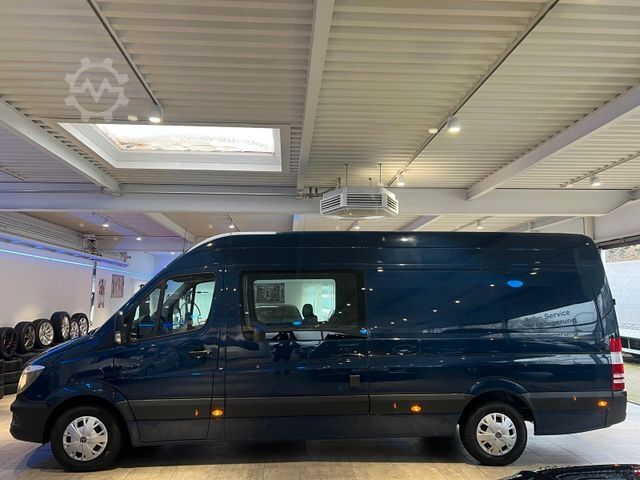 Højt tag varevogn MERCEDES-BENZ Sprinter 316 CDI Maxi Mixto*6-Sitzer*AHK=3500KG*