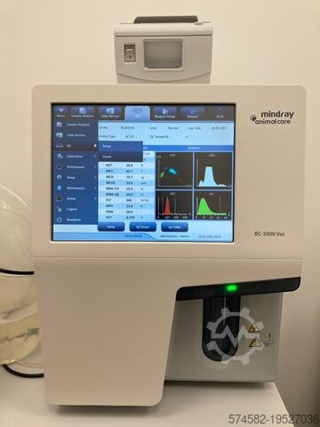 Veterinaire hematologieapparatuur MINDRAY BC-5000 VET