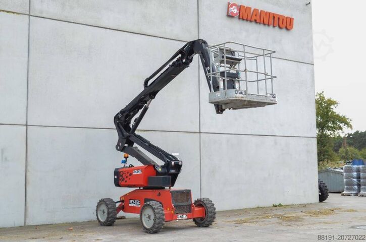 Scharnierende telescopische hoogwerker Manitou ManGo 12