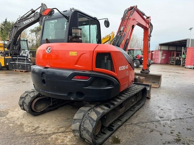 Midi excavator Kubota KX 080-4
