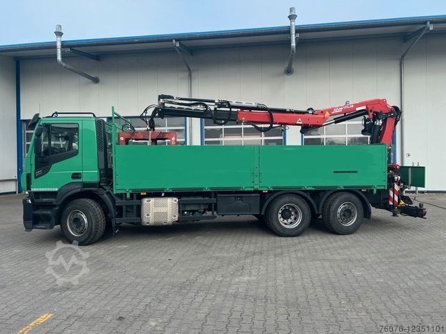Vrachtauto met open laadbak IVECO AD260/460 Atlas 172.E3+Funk+gelenkte NLA Intarde