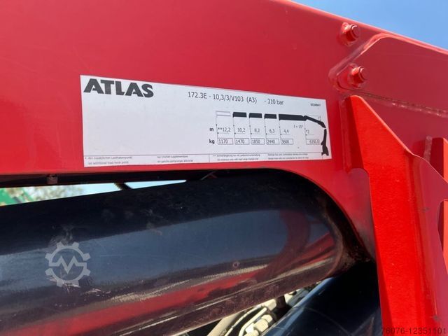 Vrachtauto met open laadbak IVECO AD260/460 Atlas 172.E3+Funk+gelenkte NLA Intarde