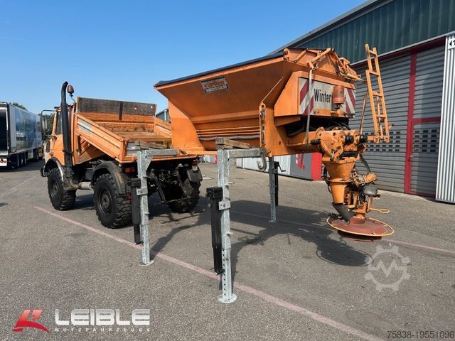 Landmaschine UNIMOG 427/10 - U 1200*Kipper*2xZapfwelle*