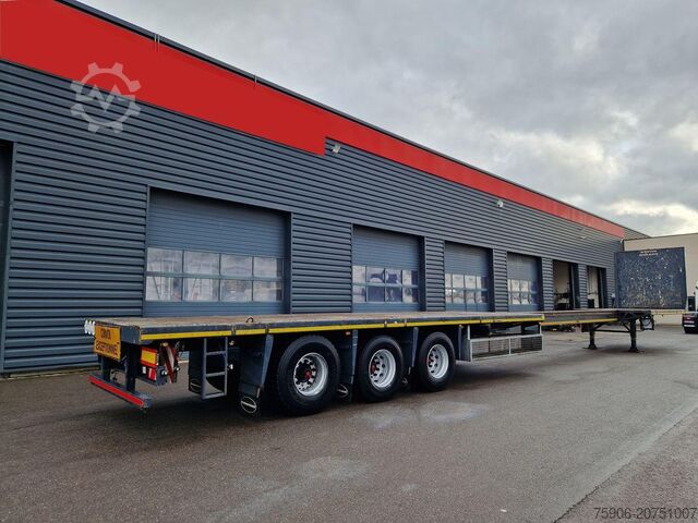 Flatbed semitrailers Invepe PLATEAU EXTENSIBLE MEGA