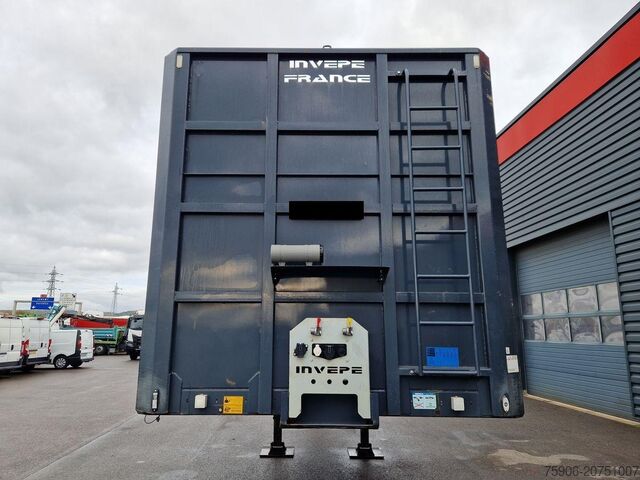 Flatbed semitrailers Invepe PLATEAU EXTENSIBLE MEGA