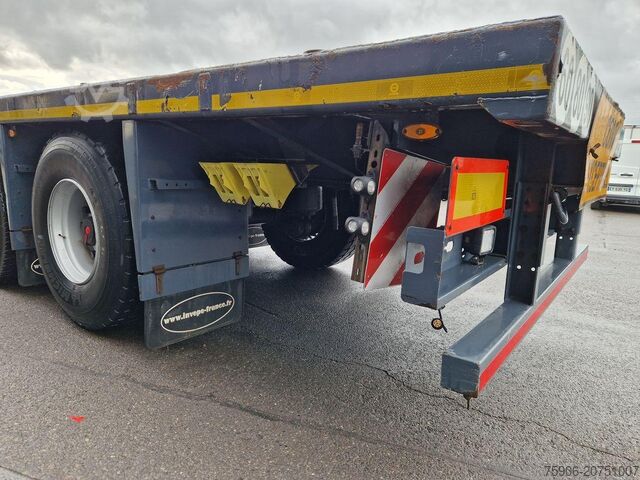 Flatbed semitrailers Invepe PLATEAU EXTENSIBLE MEGA